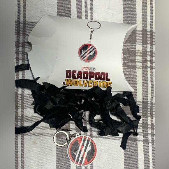 SOLD-Marvel Deadpool & Wolverine Silicone Keychain - Picture 1 of 2